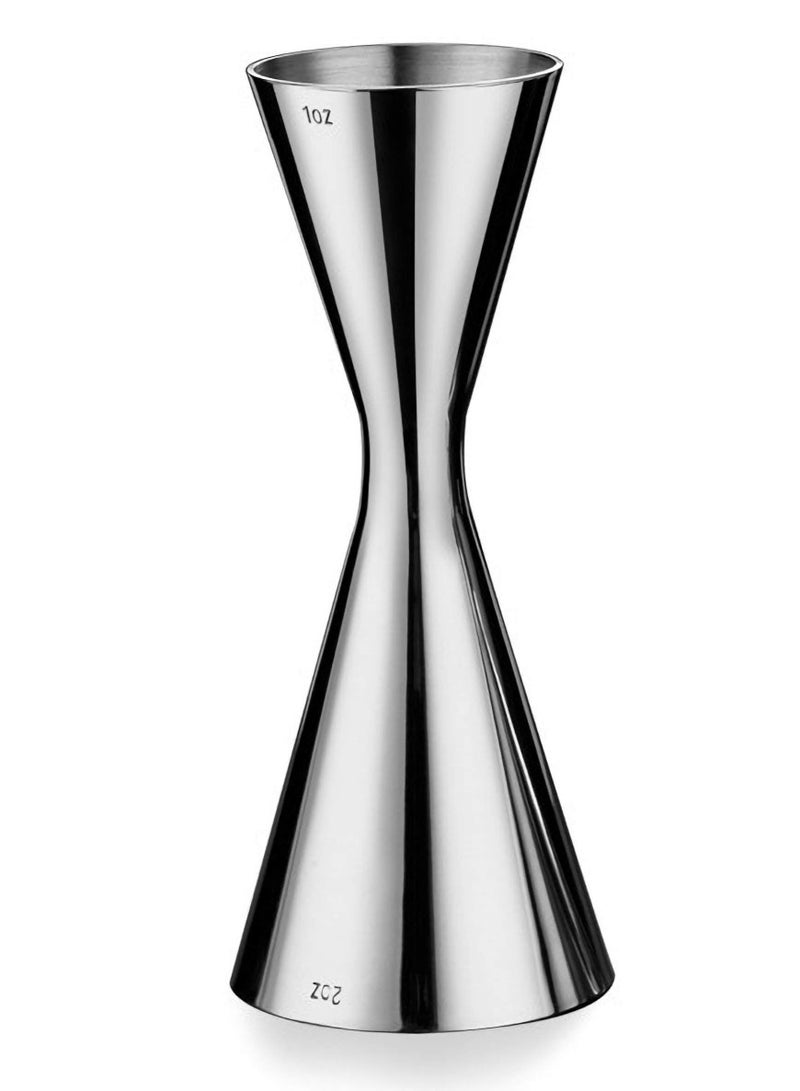 الفولاذ المقاوم للصدأ مزدوج جيجر روح قياس كأس 30ml / 60ml مرآة الانتهاء جين جيجر للكوكتيل بار طلقة القياس - Image 1